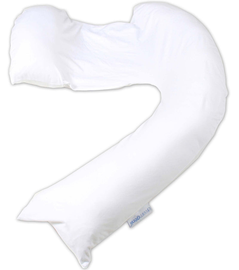 maternity pillow Dream Genii Cotton Maternity Pillow White Baby Base The Little Baby Brand