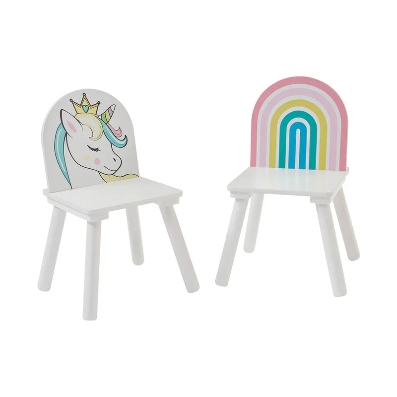Childrens table and chairs Childrens Unicorn Table and Chairs The Little Baby Brand The Little Baby Brand