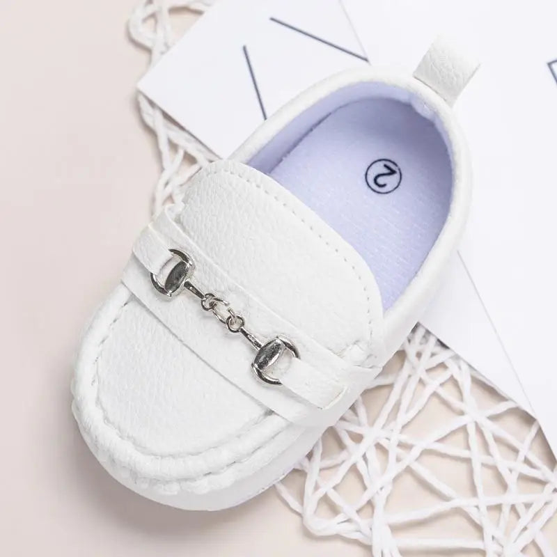 KIDSUN 2021 New Baby Shoes Girls Boys Casual Shoes Leather Cotton Non-slip Soft-sole Infant Toddler First Walkers 3-colors 0-18M The Little Baby Brand The Little Baby Brand