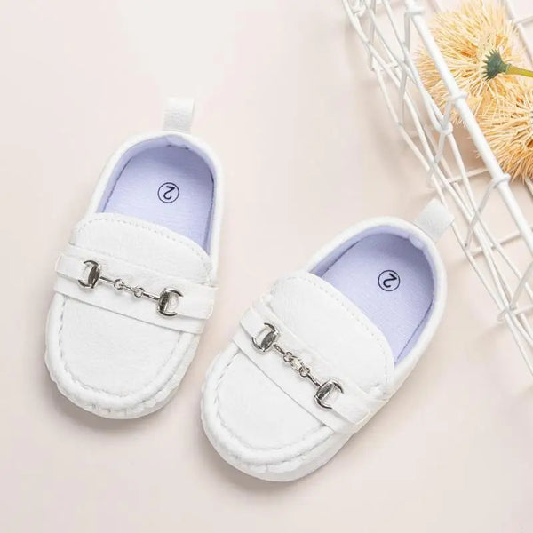 KIDSUN 2021 New Baby Shoes Girls Boys Casual Shoes Leather Cotton Non-slip Soft-sole Infant Toddler First Walkers 3-colors 0-18M The Little Baby Brand The Little Baby Brand