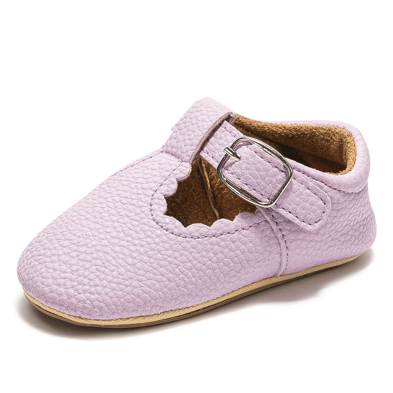 New Baby Shoes Leather Baby Boy Girl Shoes Rubber Sole Anti-slip Multicolor Toddler First Walkers Newborn Crib Toddler Shoes The Little Baby Brand The Little Baby Brand