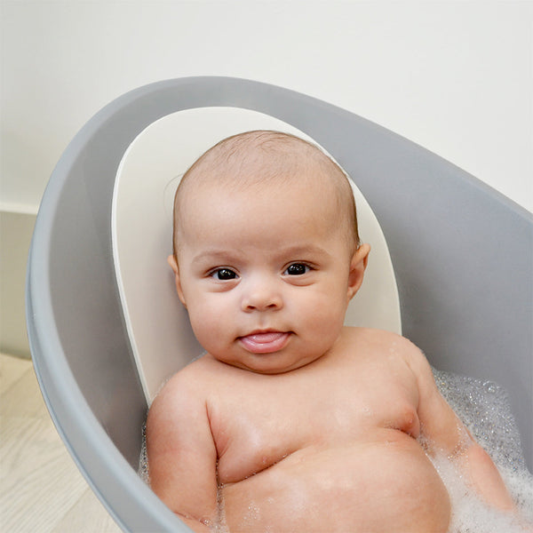 Baby Bathtubs & Bath Seats Shnuggle Bath With Bum Bump And Plug - Grey The Little Baby Brand The Little Baby Brand