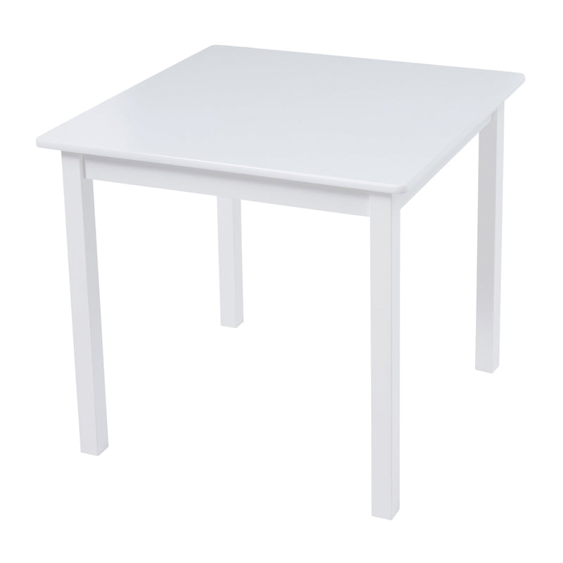 Toys Kids White Wooden Table and Chairs Set Liberty House Toys The Little Baby Brand