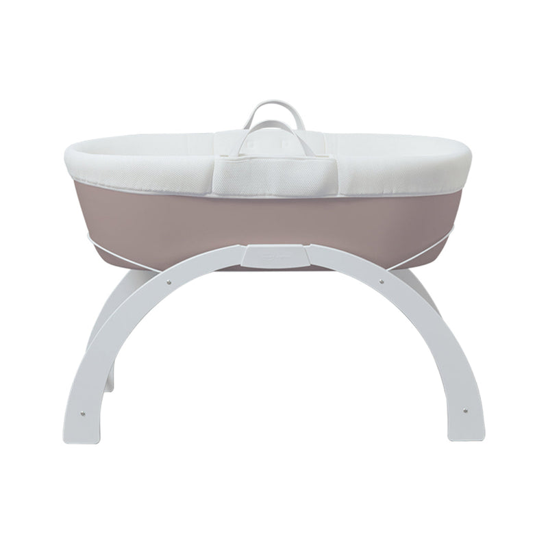 Moses Basket and Stand Shnuggle Dreami Baby Sleeper Taupe Base The Little Baby Brand The Little Baby Brand