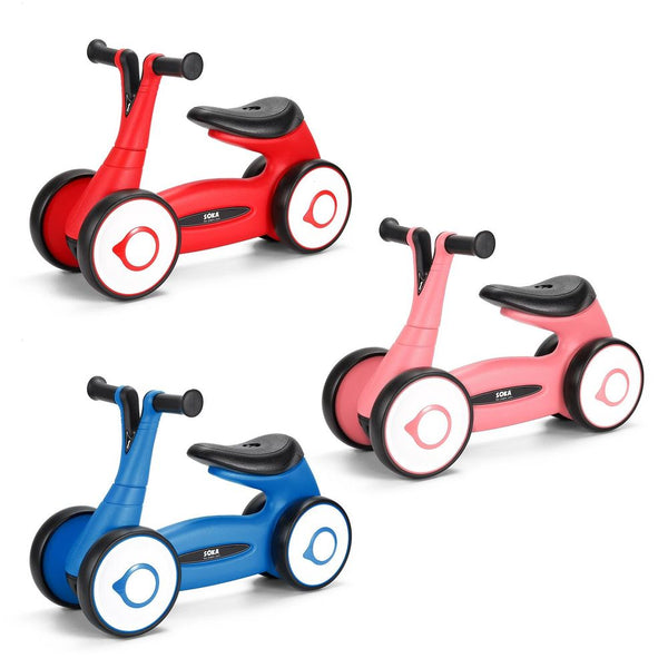 Toys Four Wheeled Toddler Balance Bike SOKA Play Imagine Learn The Little Baby Brand