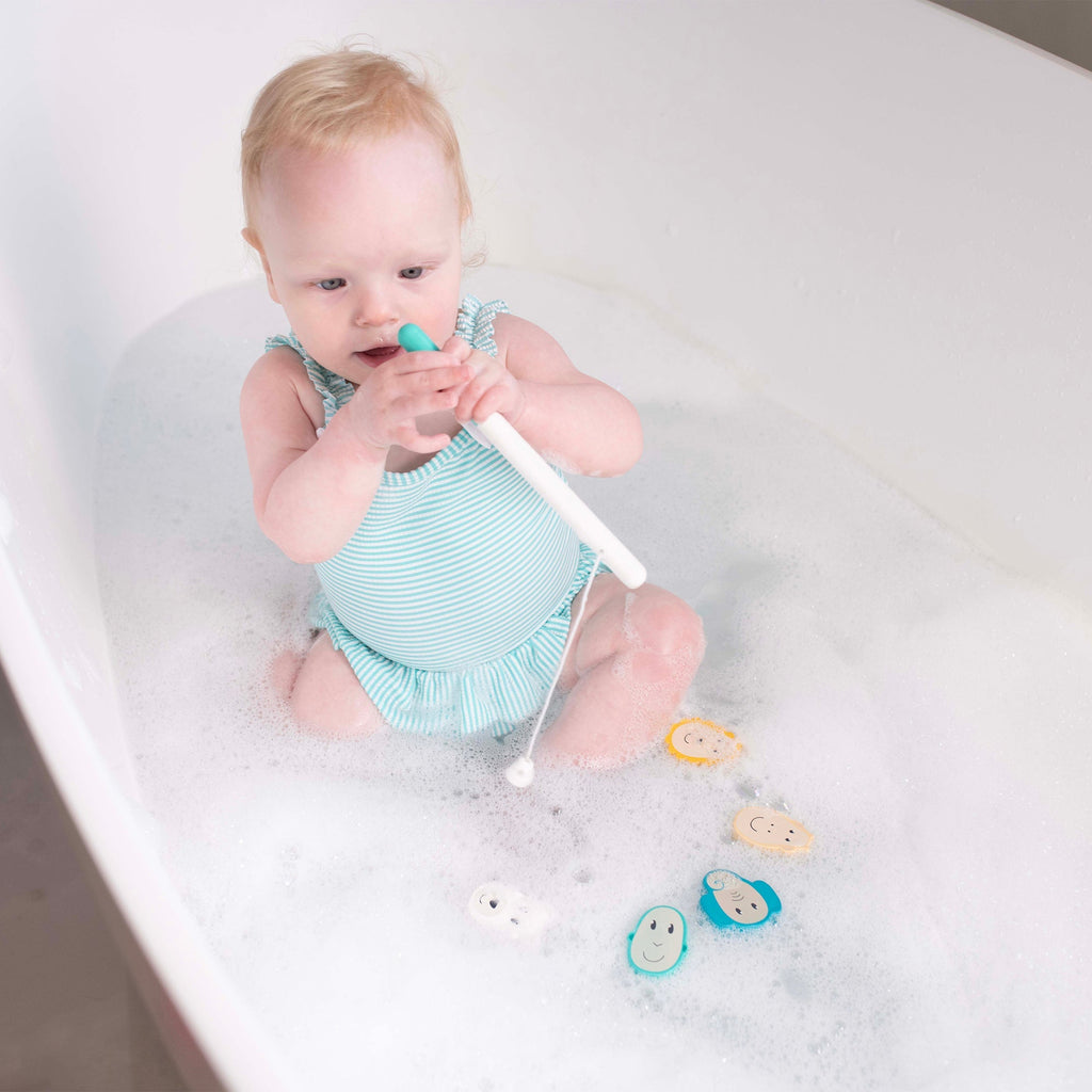 Baby Bath toys Matchstick Monkey Bathtime Fishing Game The Little Baby Brand The Little Baby Brand