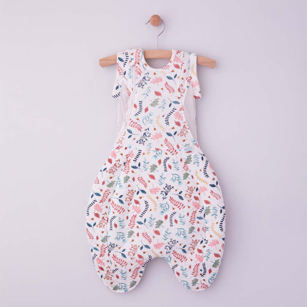 Baby Sleeping Bag Purflo Swaddle To Sleep Bag 2.5 Tog Botanical 0-4M The Little Baby Brand The Little Baby Brand