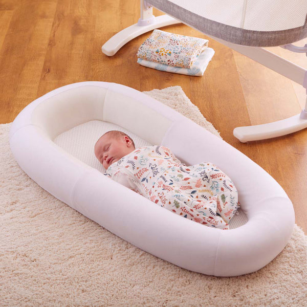 baby nest Purflo Sleeptight Baby Bed - White The Little Baby Brand The Little Baby Brand