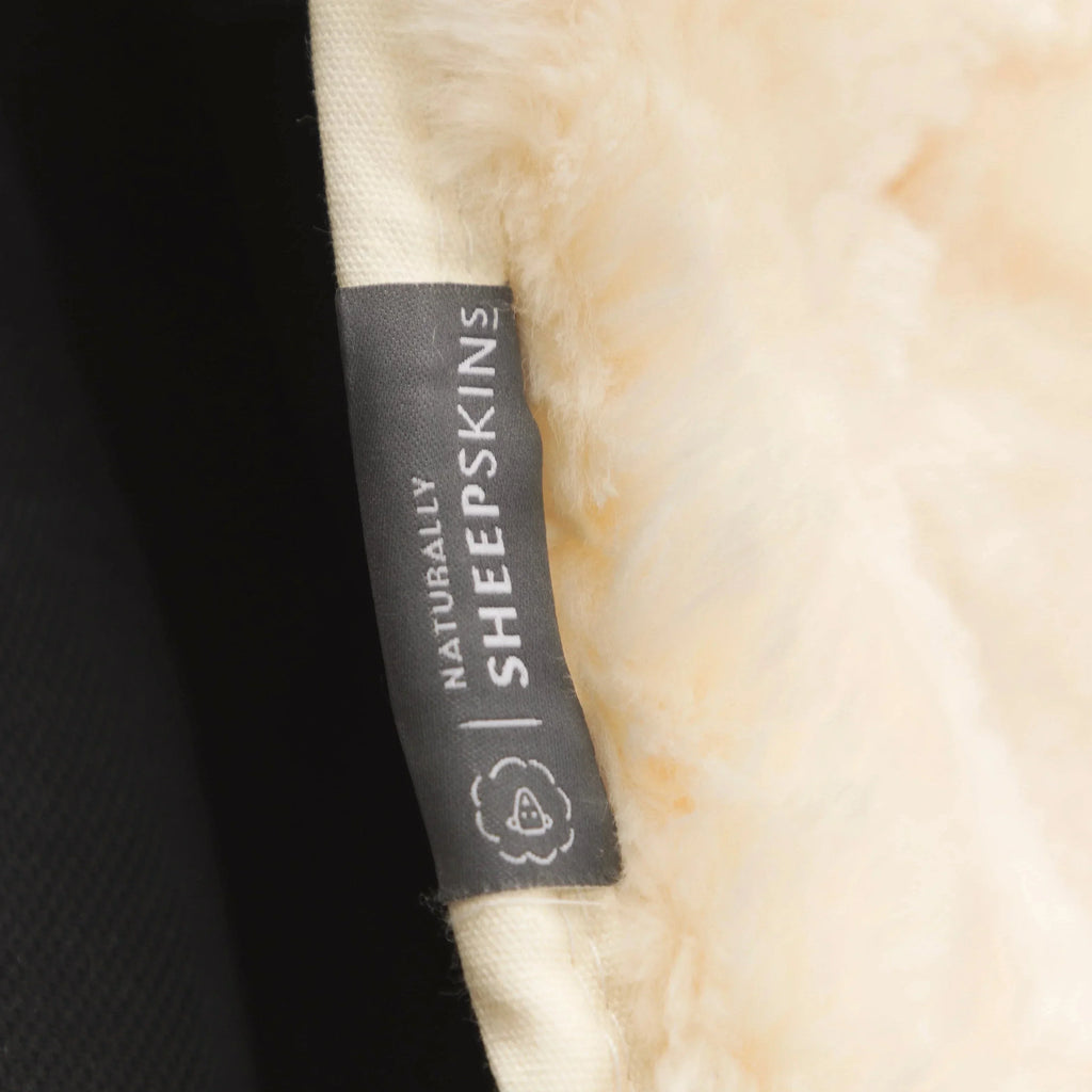 Sheepskin Pram Liner Baby Lambskin Pram Liner - Natural The Little Baby Brand The Little Baby Brand