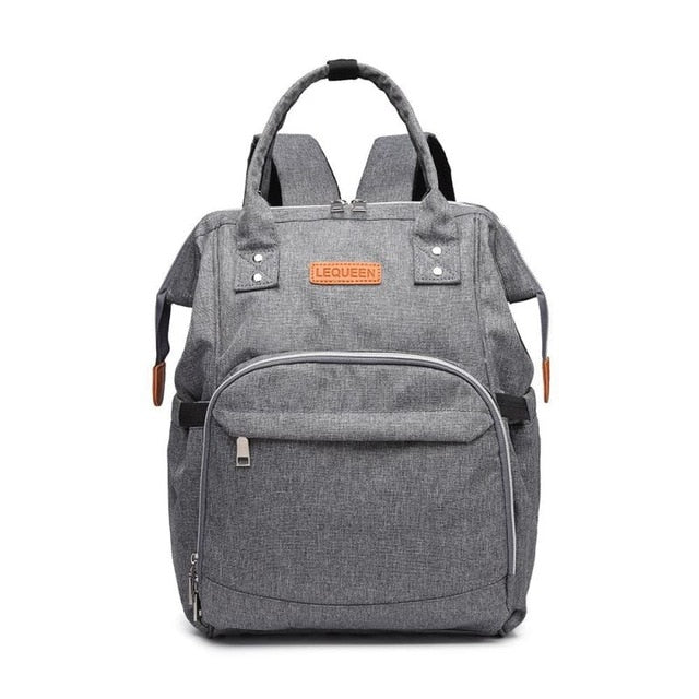 New Mummy Backpack Zipper Large Capacity Travel Maternity Bag Diaper Baby Bag Multifunctional Nursing Bag Backpack Baby Care eprolo The Little Baby Brand
