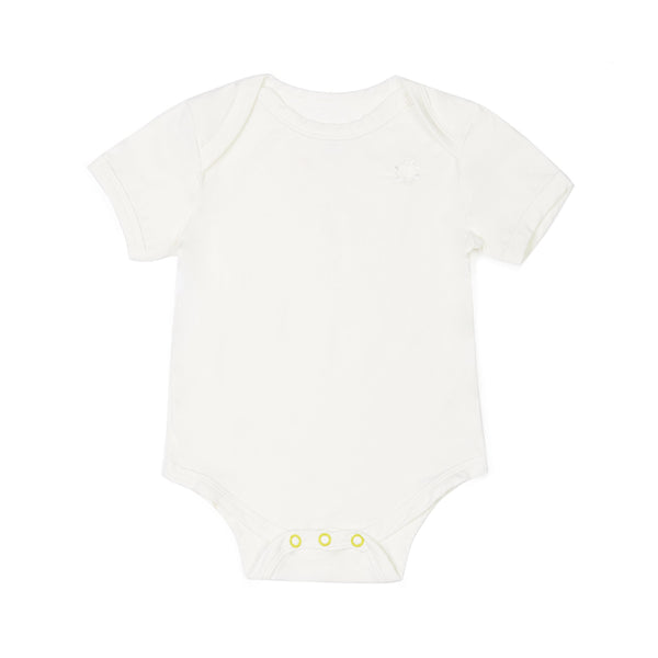 Baby Clothing Winter White Bamboo Baby Bodysuit - 3 Pack Elivia James The Little Baby Brand