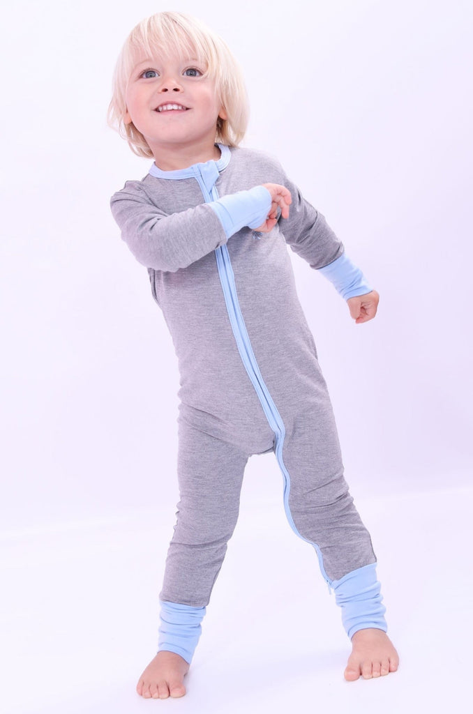 Baby Clothing Sky Showers Bamboo Sleepeaz Sleepsuit Elivia James The Little Baby Brand