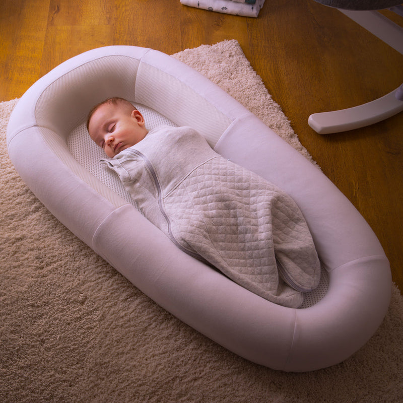 baby nest Purflo Sleeptight Baby Bed - Grey The Little Baby Brand The Little Baby Brand