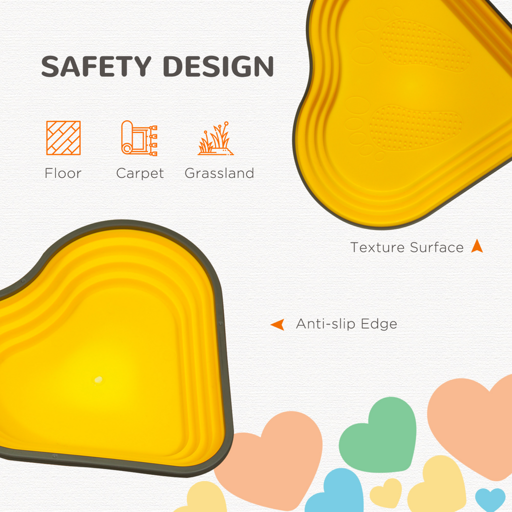 AIYAPLAY 6PCs Kids Stepping Stones, Non-Slip Stackable River Stones AIYAPLAY The Little Baby Brand