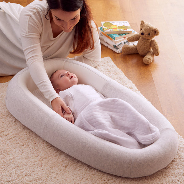 baby nest Purflo Sleeptight Baby Bed - Grey The Little Baby Brand The Little Baby Brand
