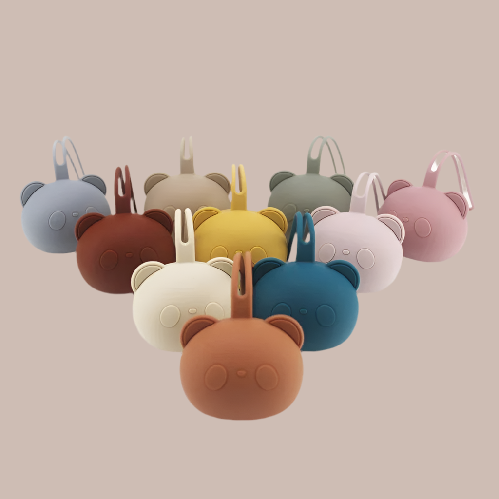 Dummy holder Panda Silicone Pacifier Holder The Little Baby Brand The Little Baby Brand