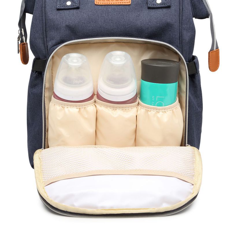 New Mummy Backpack Zipper Large Capacity Travel Maternity Bag Diaper Baby Bag Multifunctional Nursing Bag Backpack Baby Care eprolo The Little Baby Brand