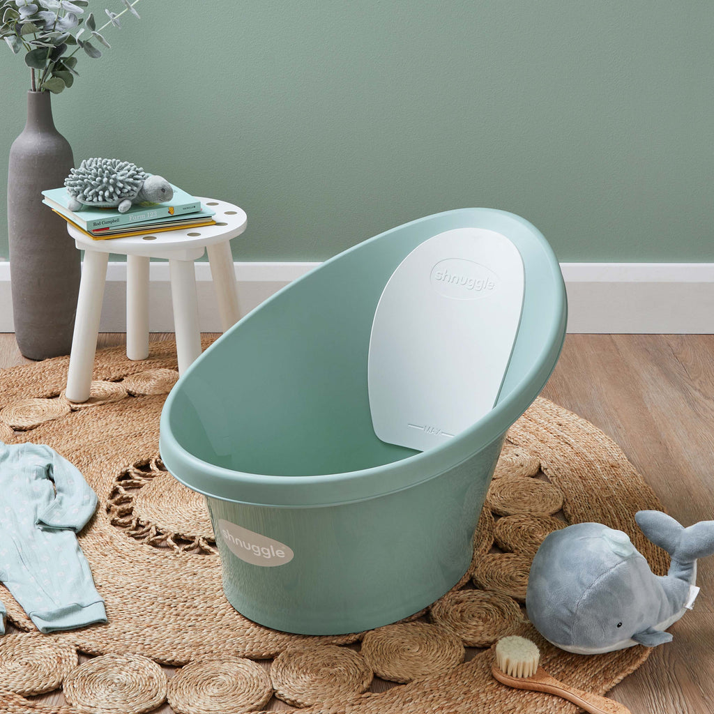 Baby Bathtubs & Bath Seats Copy of Shnuggle Bath With Bum Bump And Plug Blossom The Little Baby Brand The Little Baby Brand