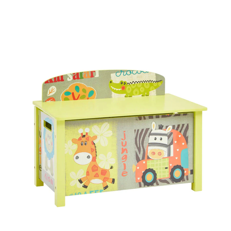 Wooden Toy Box Wooden Safari Animal Green Toy Box Liberty House Toys The Little Baby Brand