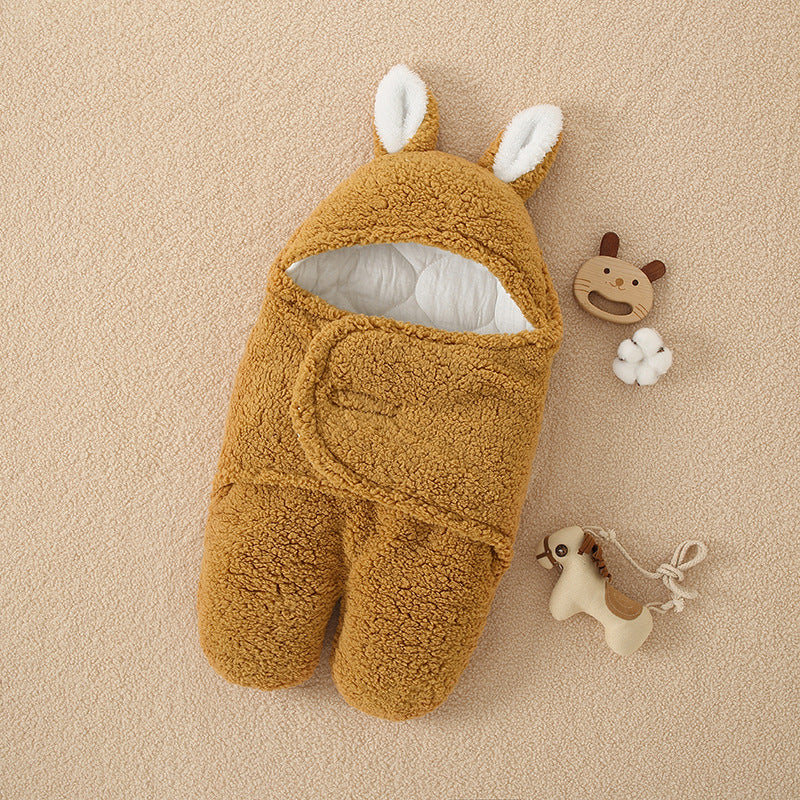 Maternal And Infant Products Newborn Lamb Velvet Quilt Baby Quilt Autumn And Winter Thickened Split-Leg Sleeping Bag Baby Quilt eprolo The Little Baby Brand