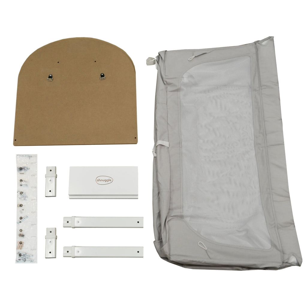 Cribs & Cots Shnuggle Air Crib-Cot Plus Conversion Kit Baby Base The Little Baby Brand