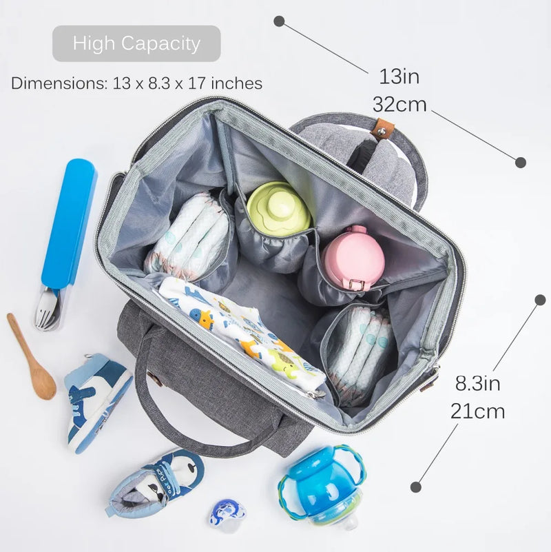 Alameda Fashion Mummy Maternity Bag Multi-function Diaper Bag Backpack Nappy Baby Bag with Stroller Straps for Baby Care eprolo The Little Baby Brand