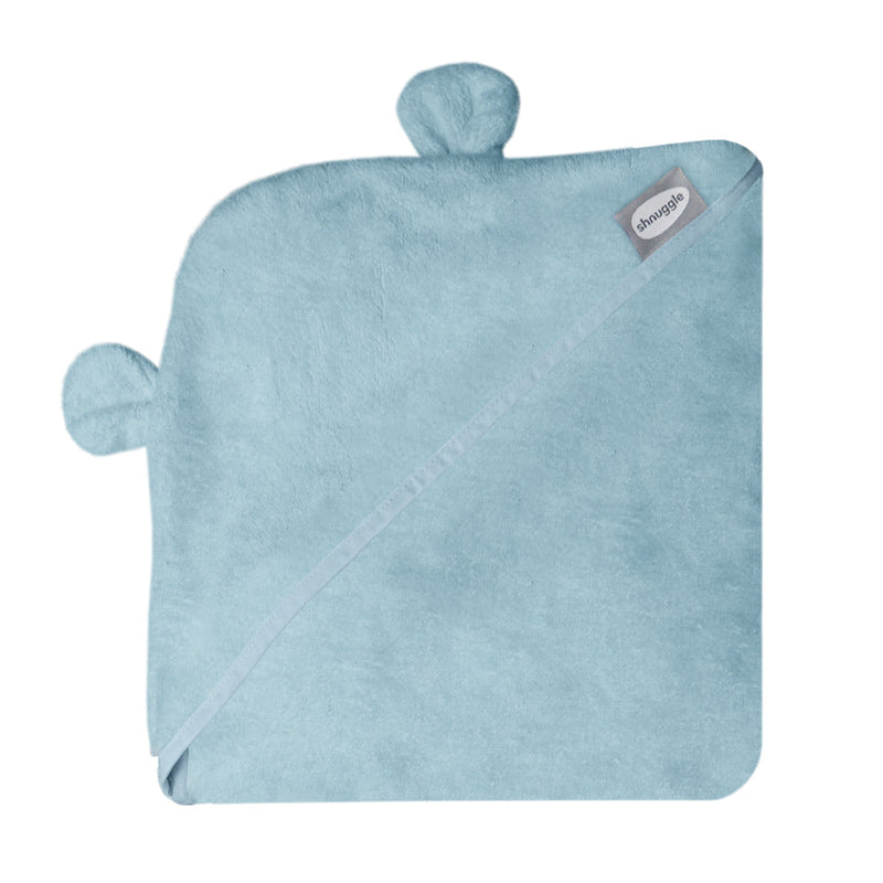 Baby & Toddler Shnuggle Wearable Baby Towel - Blue Baby Base The Little Baby Brand