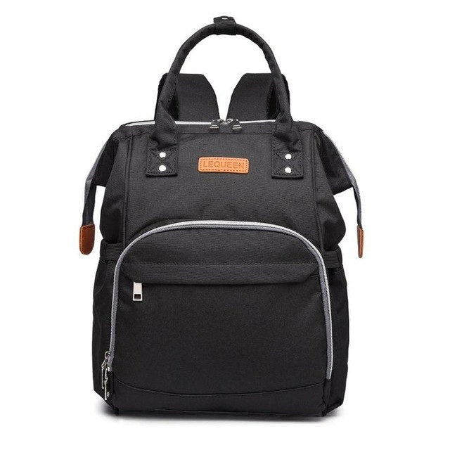 New Mummy Backpack Zipper Large Capacity Travel Maternity Bag Diaper Baby Bag Multifunctional Nursing Bag Backpack Baby Care eprolo The Little Baby Brand