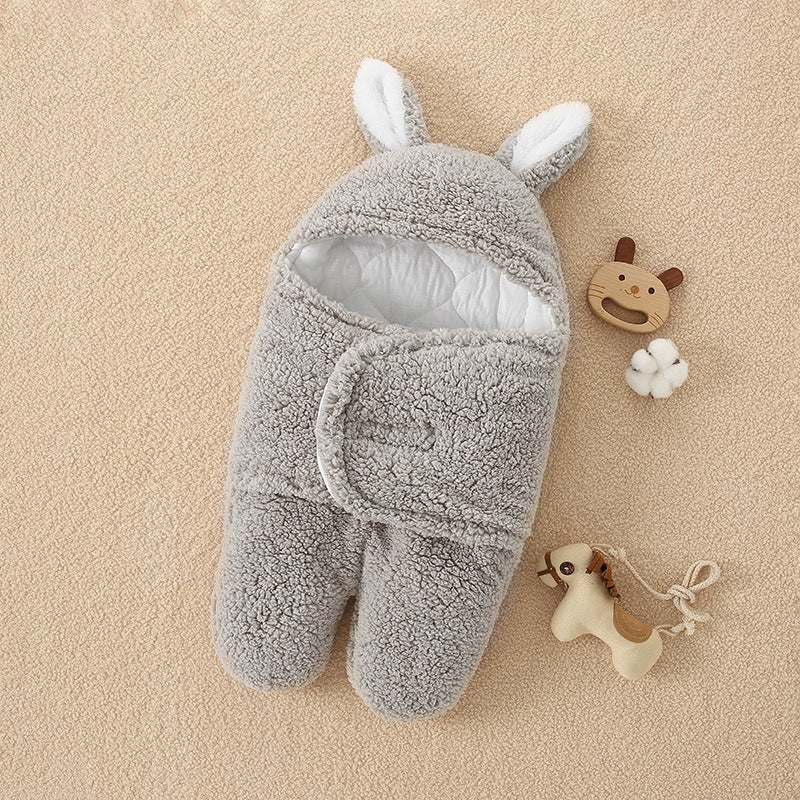 Maternal And Infant Products Newborn Lamb Velvet Quilt Baby Quilt Autumn And Winter Thickened Split-Leg Sleeping Bag Baby Quilt eprolo The Little Baby Brand