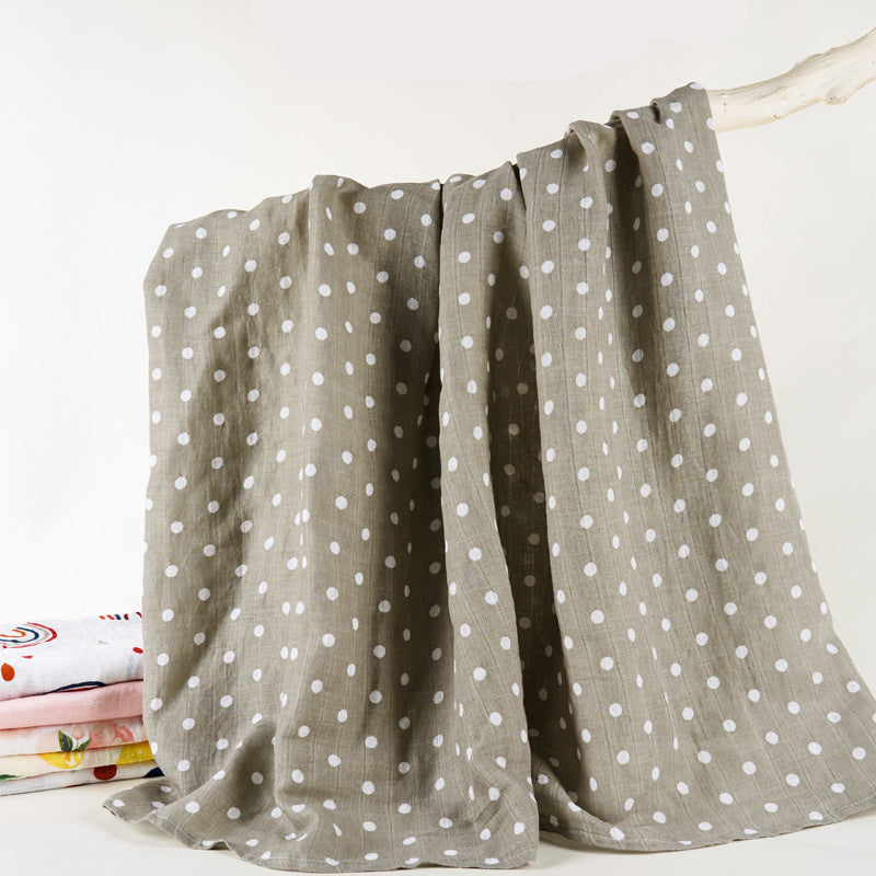 Newborn baby quilt muslin cotton gauze bath towel baby blanket eprolo The Little Baby Brand