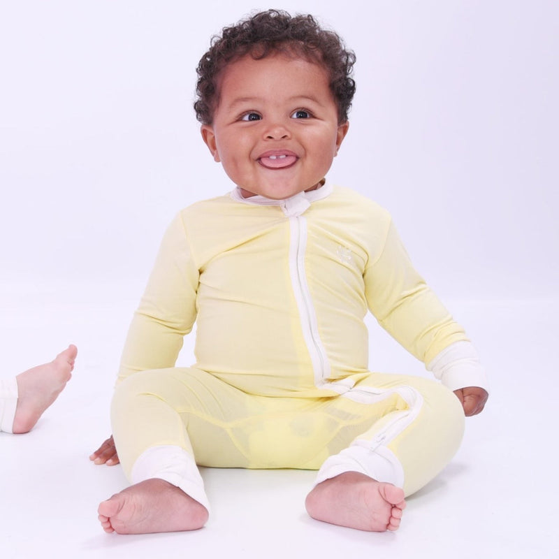 Baby Clothing Sweet Sunshine Bamboo Sleepeaz Sleepsuit Elivia James The Little Baby Brand