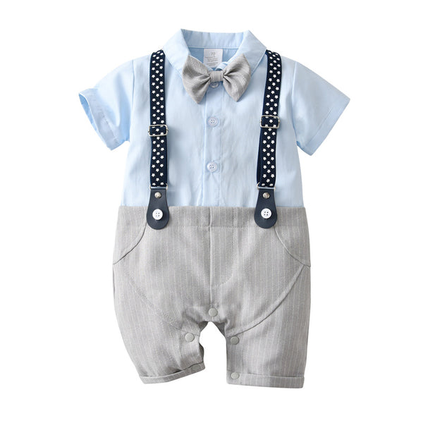 Children's Clothing Korean Version Of Short Sleeve Children's Clothing Summer Boys Baby Fart Baby Onesie eprolo The Little Baby Brand