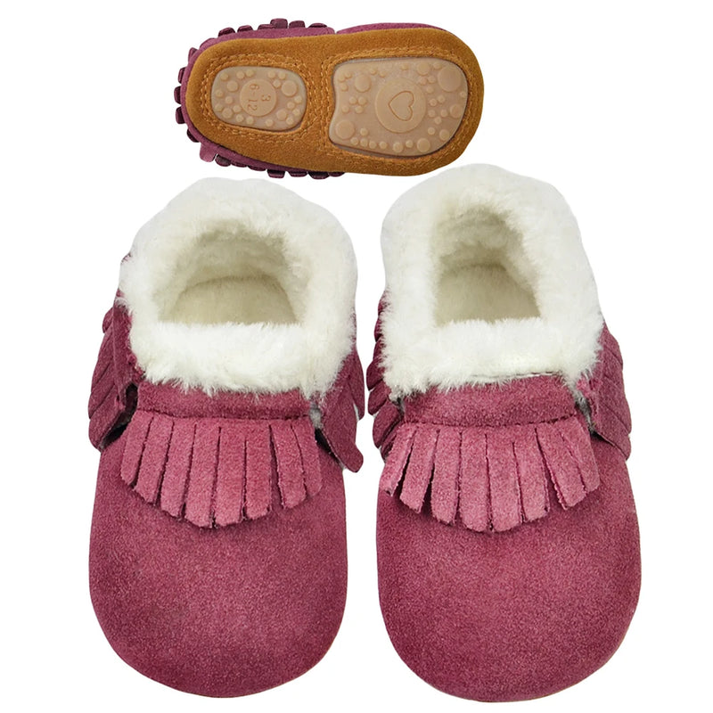 Baby Shoes genuine cow leather soft sole bebe newborn booties babies Boys Girls Infant toddler Moccasins Slippers First Walkers The Little Baby Brand The Little Baby Brand