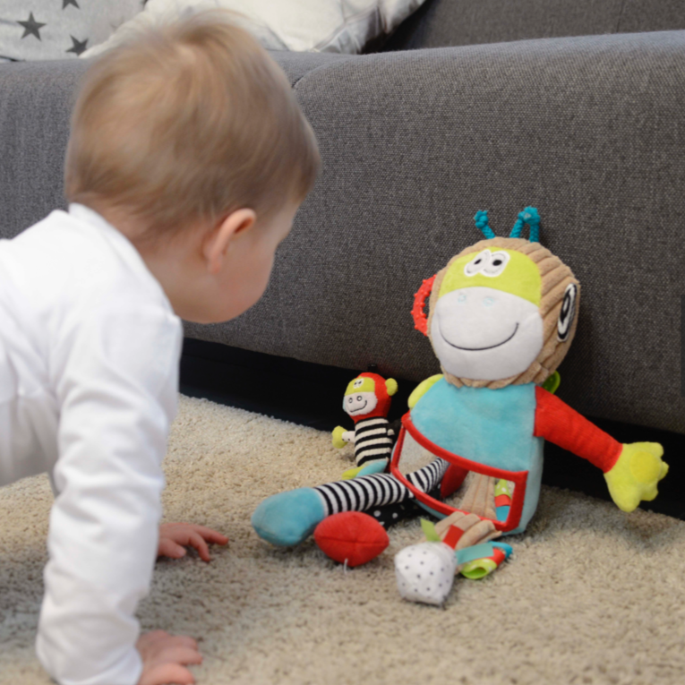Baby Toys Dolce Play And Learn Monkey The Little Baby Brand The Little Baby Brand