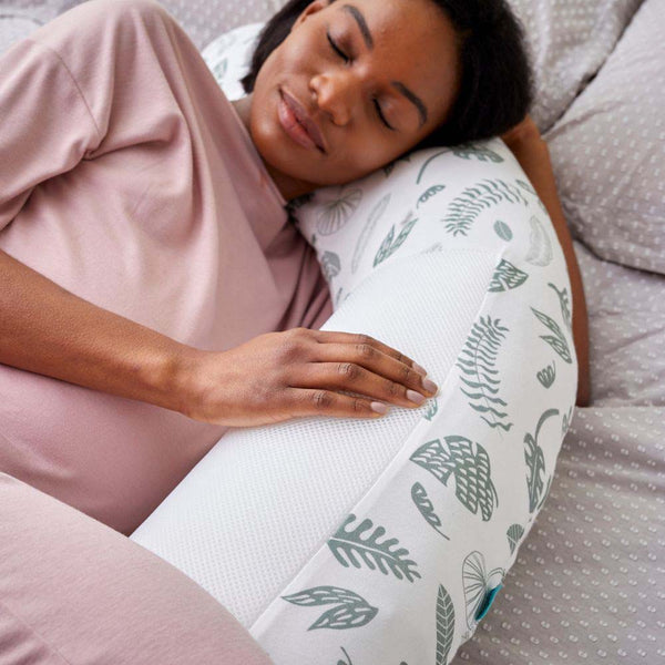 maternity pillow Purflo Breathe Pregnancy and Nursing Pillow Jardin The Little Baby Brand The Little Baby Brand