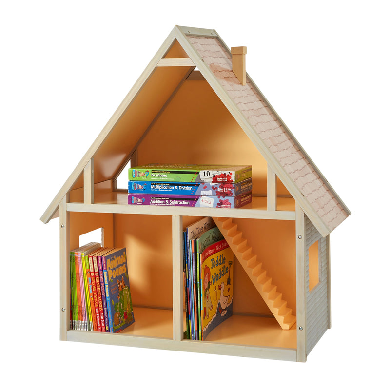 Toys Liberty House Chalet Dollhouse and Bookcase Liberty House Toys The Little Baby Brand