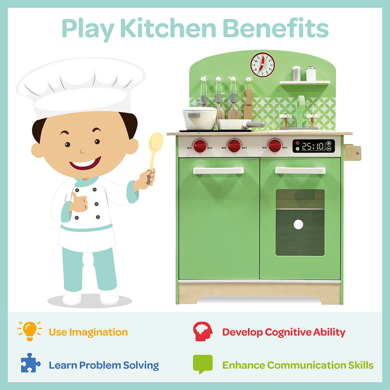 Toy Kitchen Kids Retro Play Kitchen Liberty House Toys The Little Baby Brand