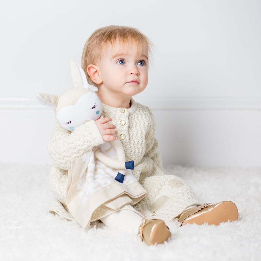 Baby Comforter Lulujo Muslin Lovies Modern Llama Baby Comforter The Little Baby Brand The Little Baby Brand