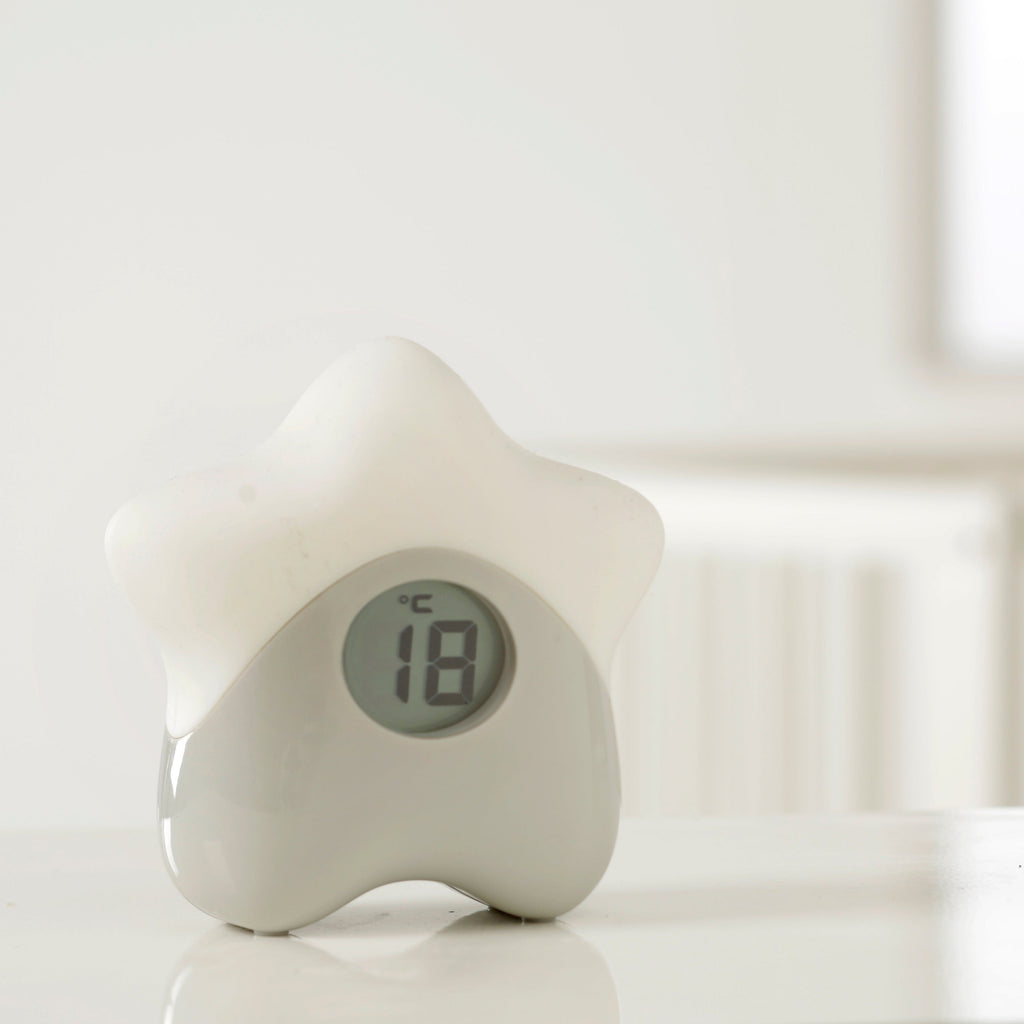 baby thermometer Purflo Starlight Colour Change Baby Room Thermometer The Little Baby Brand The Little Baby Brand