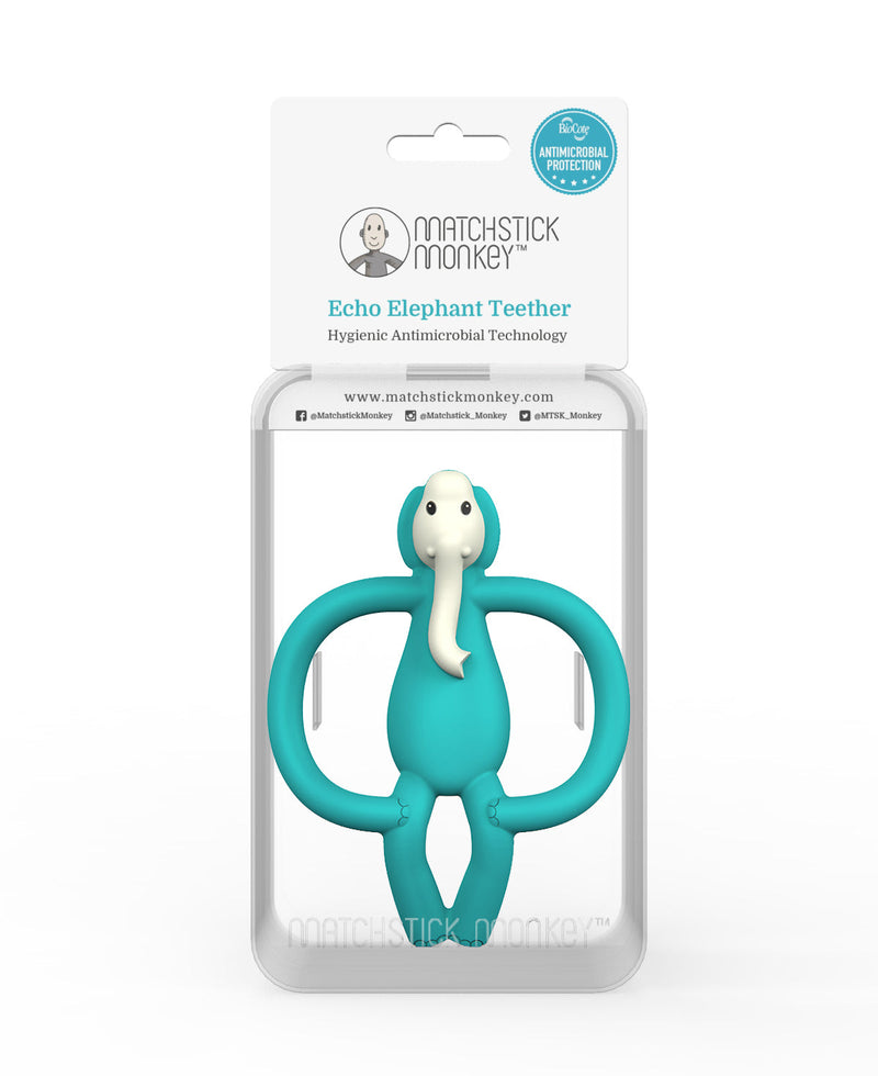 Teething toy Matchstick Monkey Animal Teether Echo Elephant The Little Baby Brand The Little Baby Brand