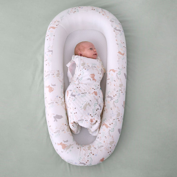 baby nest Copy of Purflo Sleeptight Baby Bed - Stargazer Midnight The Little Baby Brand The Little Baby Brand