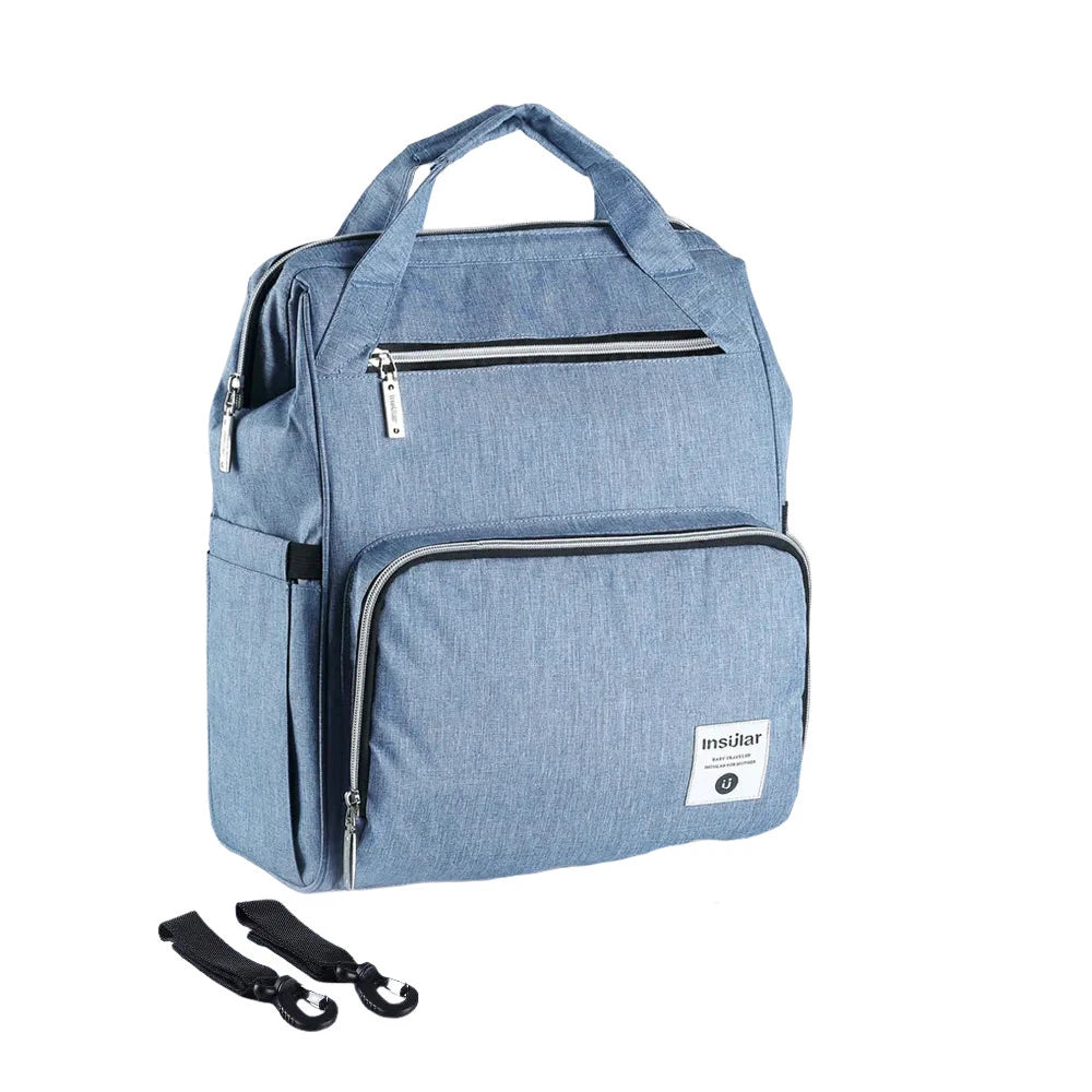 New Fashion Maternity Bag Mummy Nappy Backpacks Brand Large Capacity Baby Diaper Bag Travel Backpack Design Nursing Stroller Bag The Little Baby Brand The Little Baby Brand