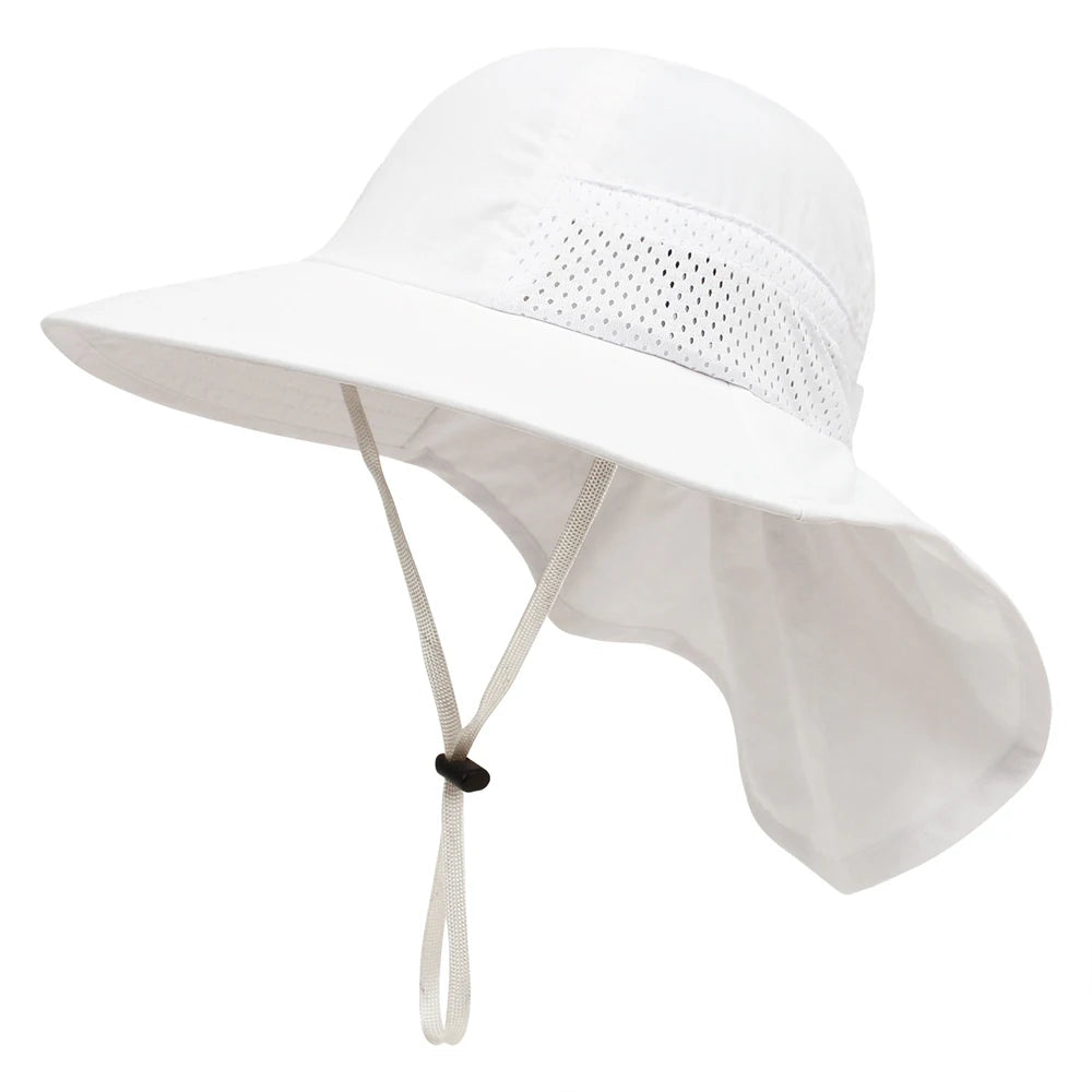 Wide Brim Extra Coverage Baby Sun Hat The Little Baby Brand
