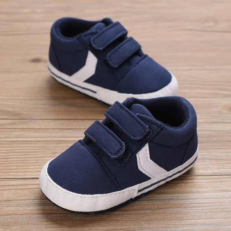 New Canvas Classic Sports Sneakers Newborn Baby Boys Girls First Walkers Shoes Infant Toddler Soft Sole Anti-slip Baby Shoes The Little Baby Brand The Little Baby Brand