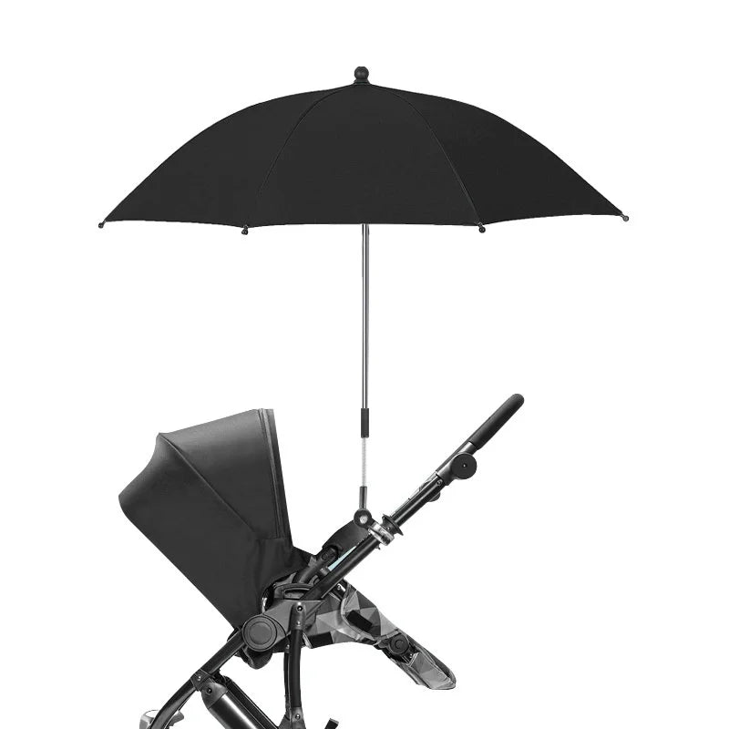 UV Protection Baby Stroller Umbrella With Clamp Universal Sunscree Rainproof Stroller Cover Umbrella  Baby Stroller Accessories The Little Baby Brand The Little Baby Brand