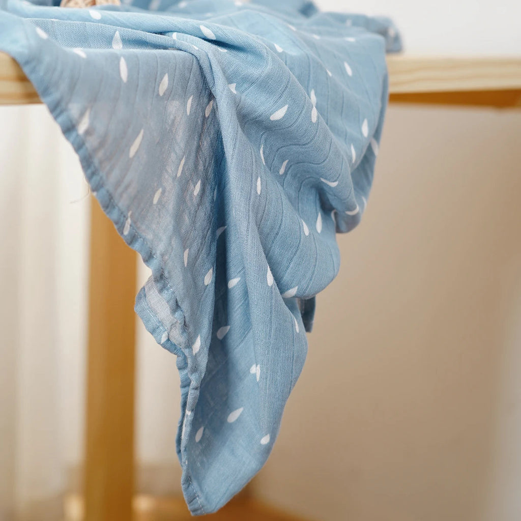 Kangobaby #My Soft Life# New 3pcs Pack Bamboo Cotton Baby Muslin Swaddle Blanket Newborn Wrap Infant Quilt 120x110cm The Little Baby Brand The Little Baby Brand