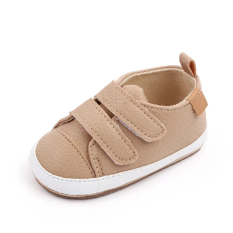 Baby Casual Sneaker Spring and Autumn Soft PU and TPR Sole Anti-slip High Quality Hot Selling 2023 New Fashion for Toddler 0-12M The Little Baby Brand The Little Baby Brand