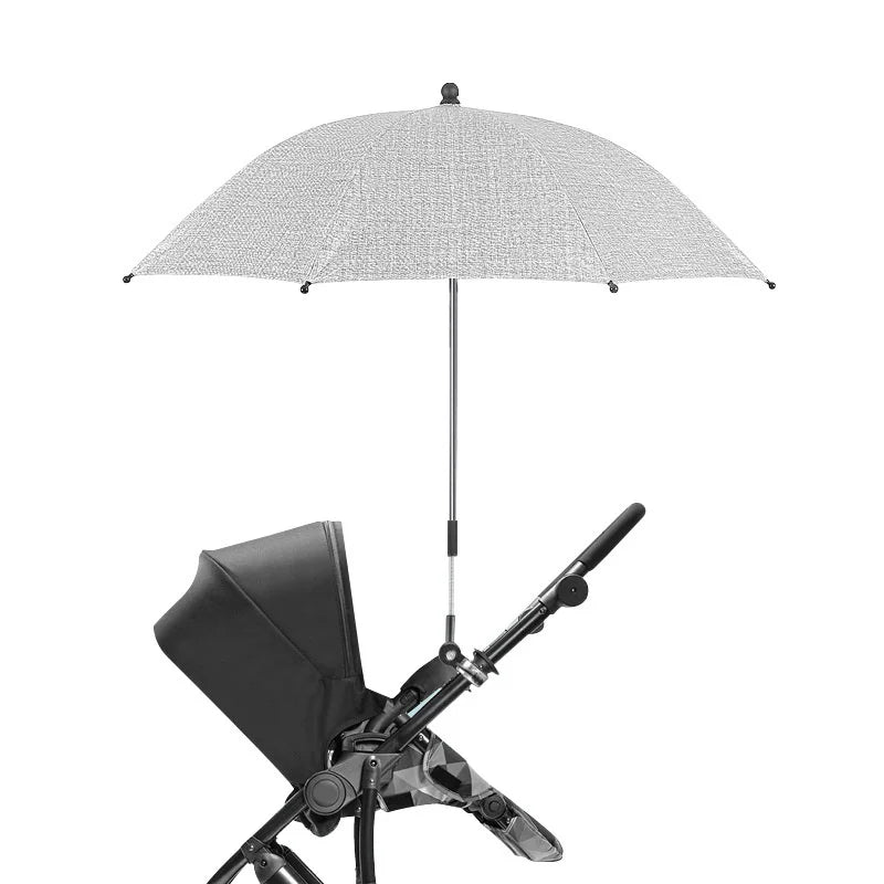 UV Protection Baby Stroller Umbrella With Clamp Universal Sunscree Rainproof Stroller Cover Umbrella  Baby Stroller Accessories The Little Baby Brand The Little Baby Brand