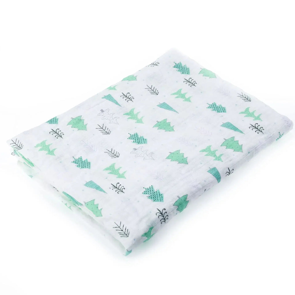 Blanket Swaddling Muslin 100%Cotton Baby Swaddles Soft Newborn Blankets Bath Gauze Infant Wrap sleepsack Stroller Cover Play Mat The Little Baby Brand The Little Baby Brand