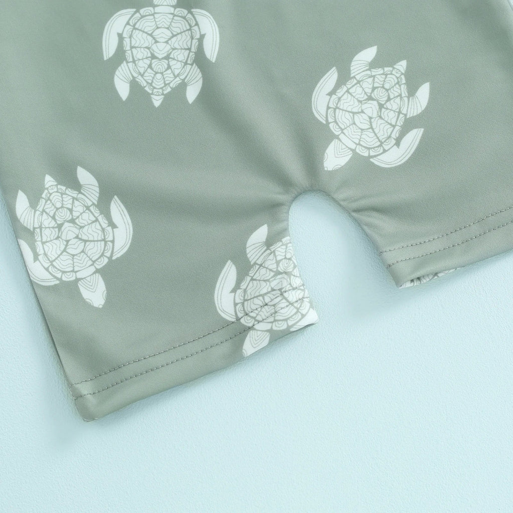 Baby Swimwear Turtle Baby Swimsuit with Hat (Copy) The Little Baby Brand The Little Baby Brand